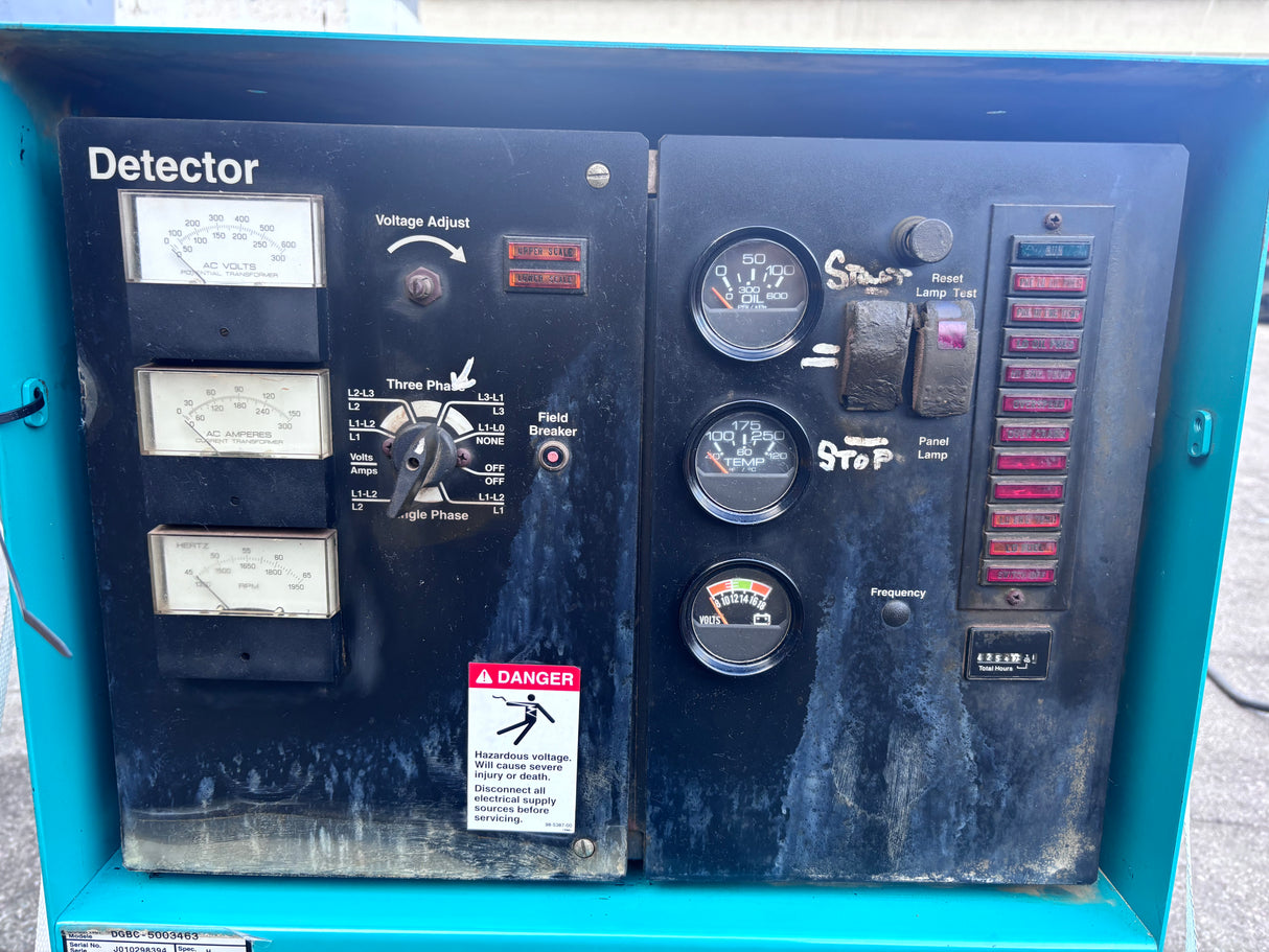 Onan Generator End Phase 3 Hz 60 Voltage 277/480 Kilowatts 50