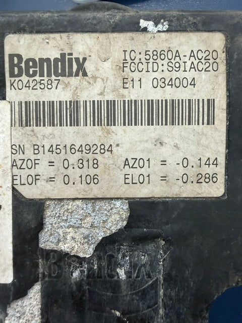 Bendix Forward Looking Radar Transmitter K042587 VSFR-006