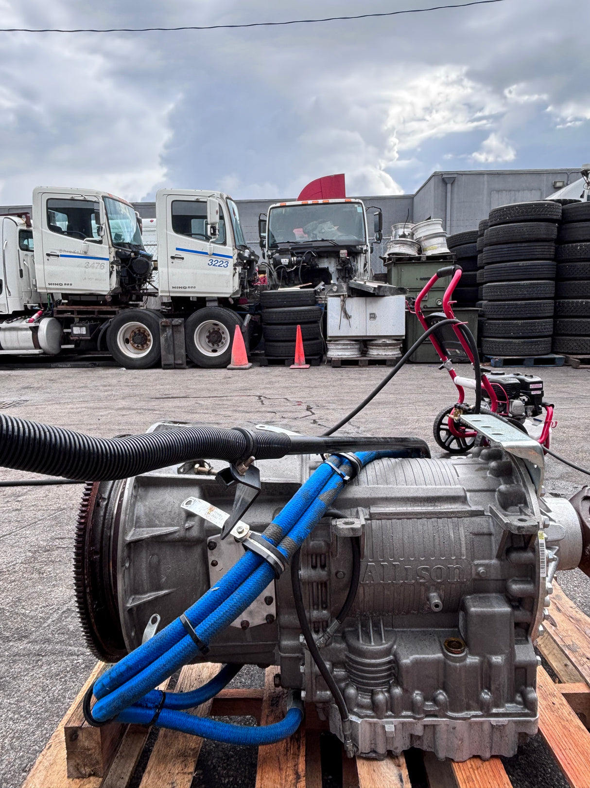 Allison 3500RDS Automatic Transmission 6511092613 PTO Application