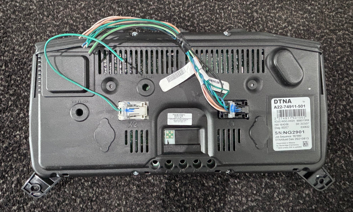 Freightliner Cascadia Instrument Cluster A22-74911-501