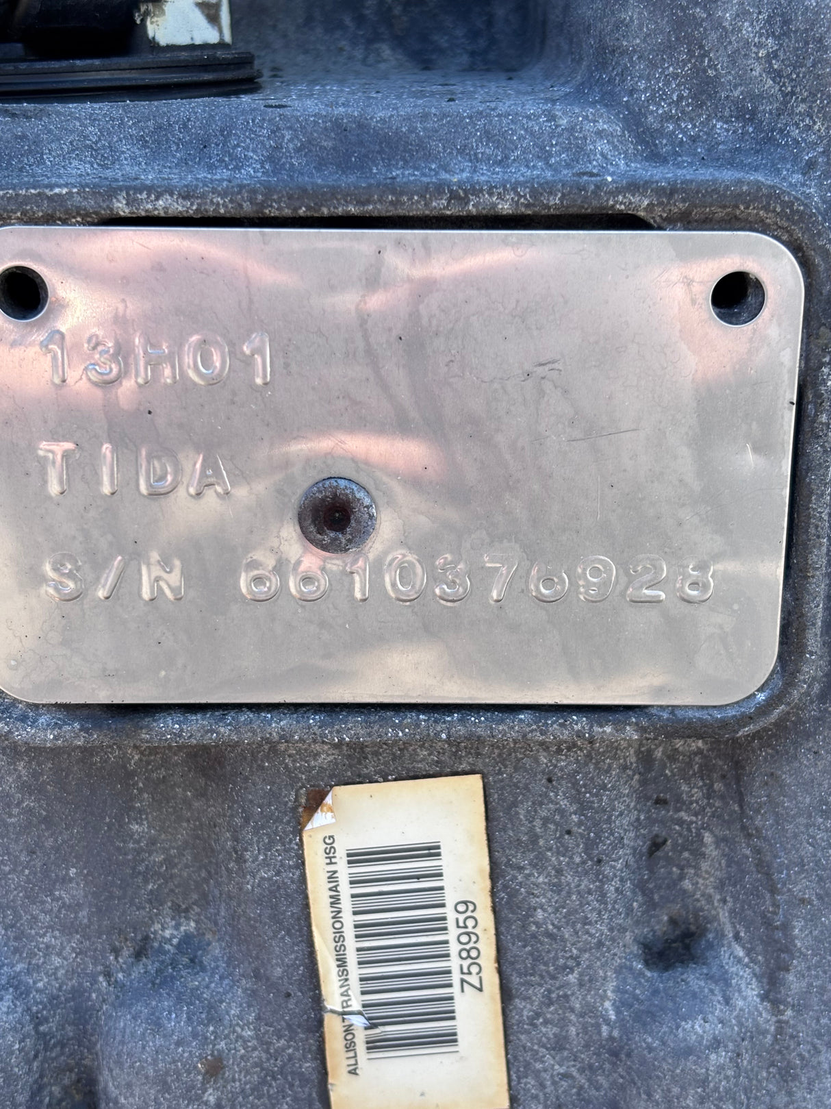 Allison B500 Automatic Transmission 6610376928