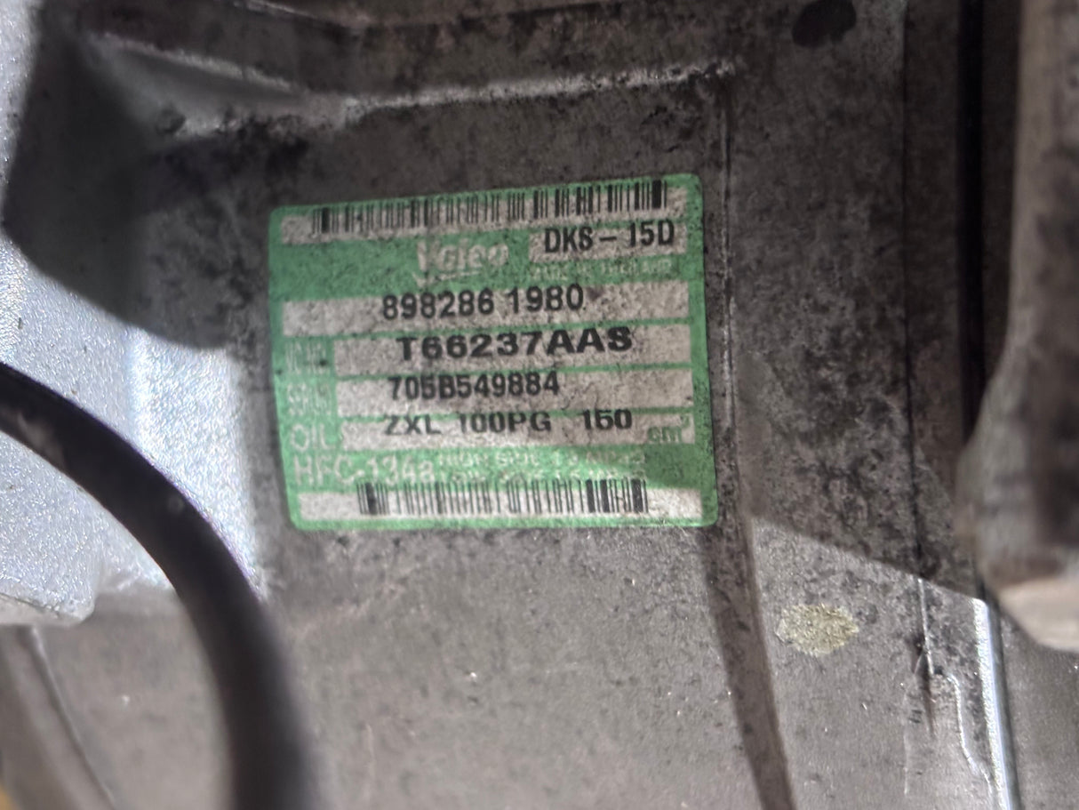 Valeo DKS-15D A/C Compressor for Isuzu NQR NRR NPR Truck 8982861980