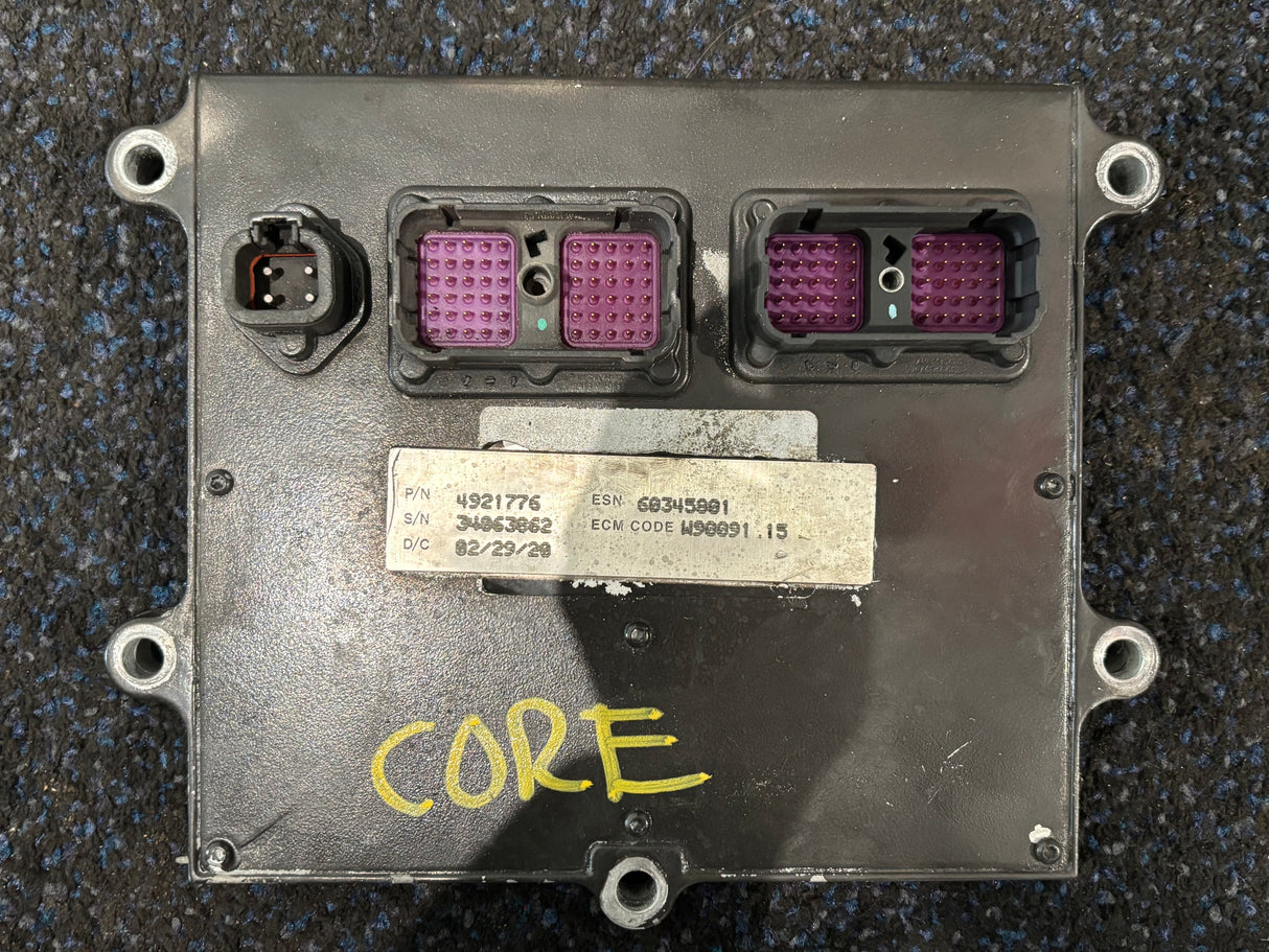 CORE ISC ISL Engine Control Module ECM ECU 4921776 4921797 CM850