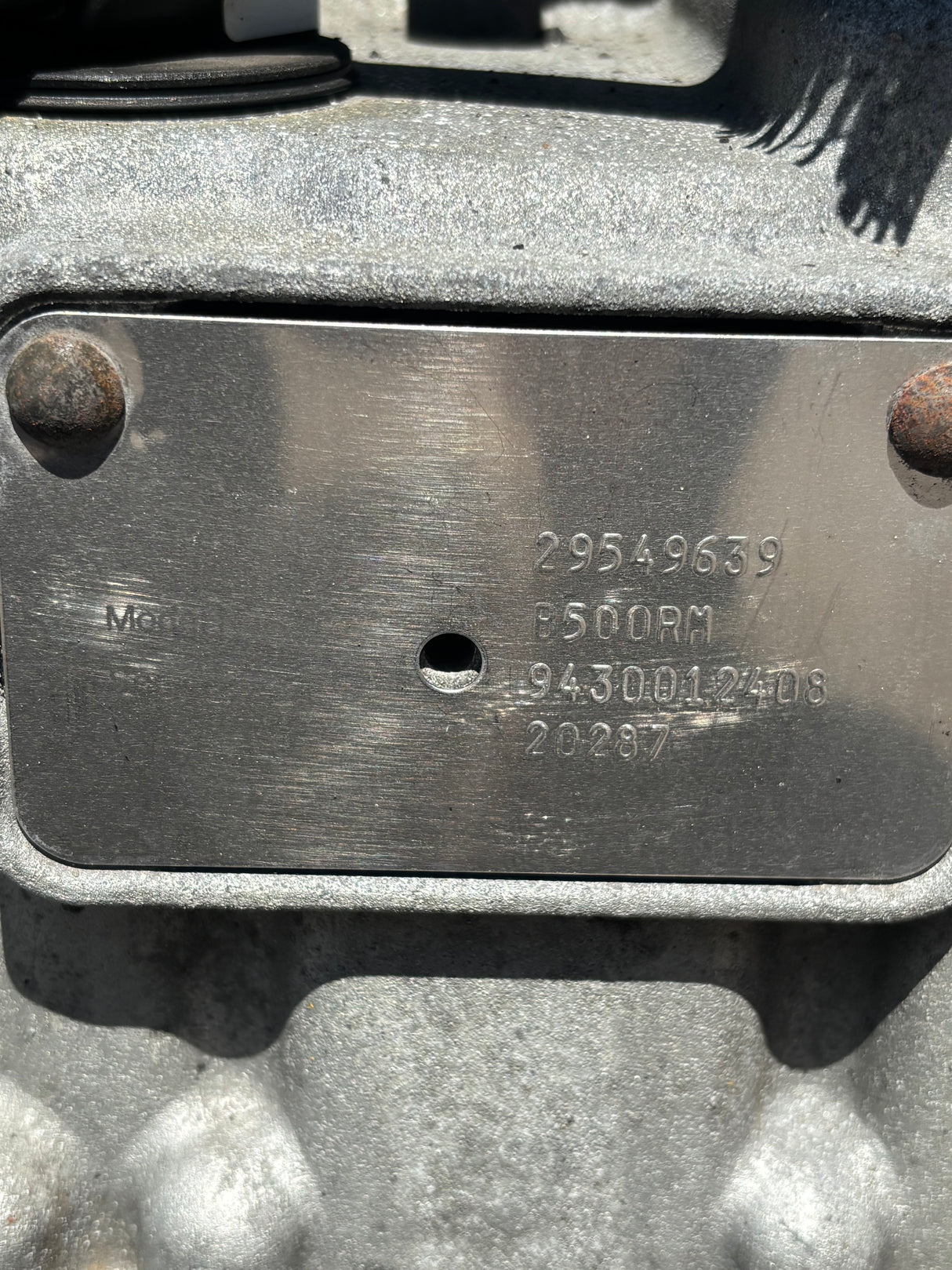 Allison B500RM Automatic Transmission 9430012408 29537725