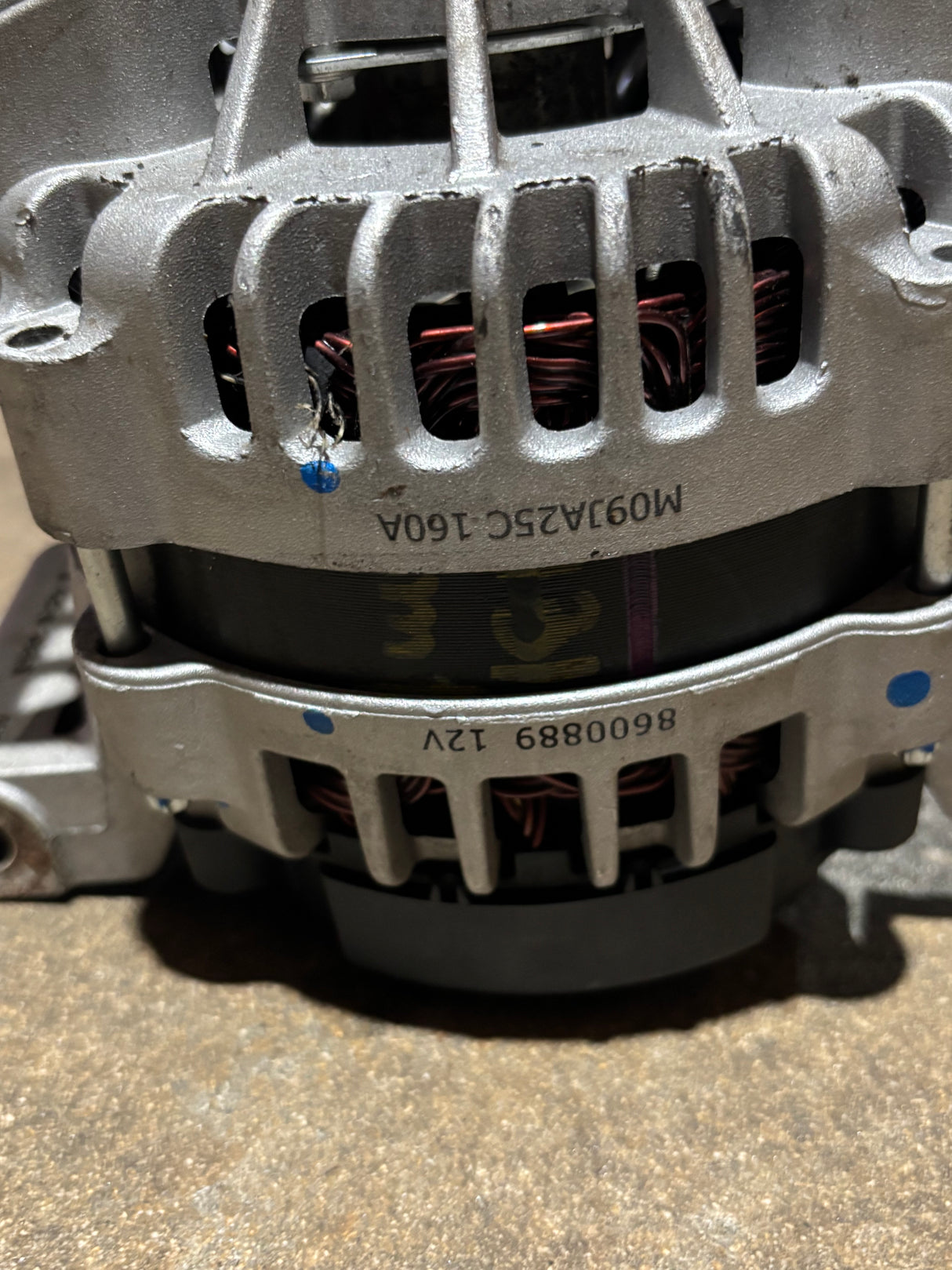 Delco Remy 24SI Alternator 12V 160AMPS 8600889