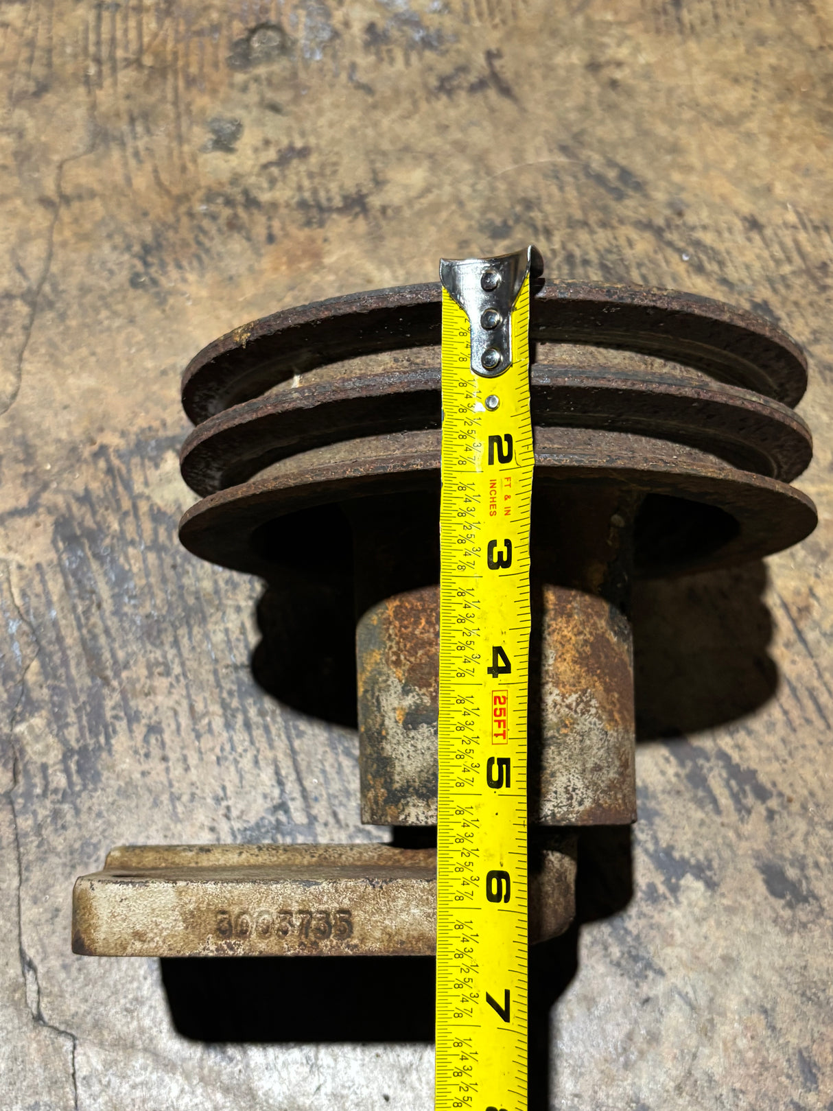 Cummins OEM Fan Hub Shaft with Pulley 3003755 3059970 3047996