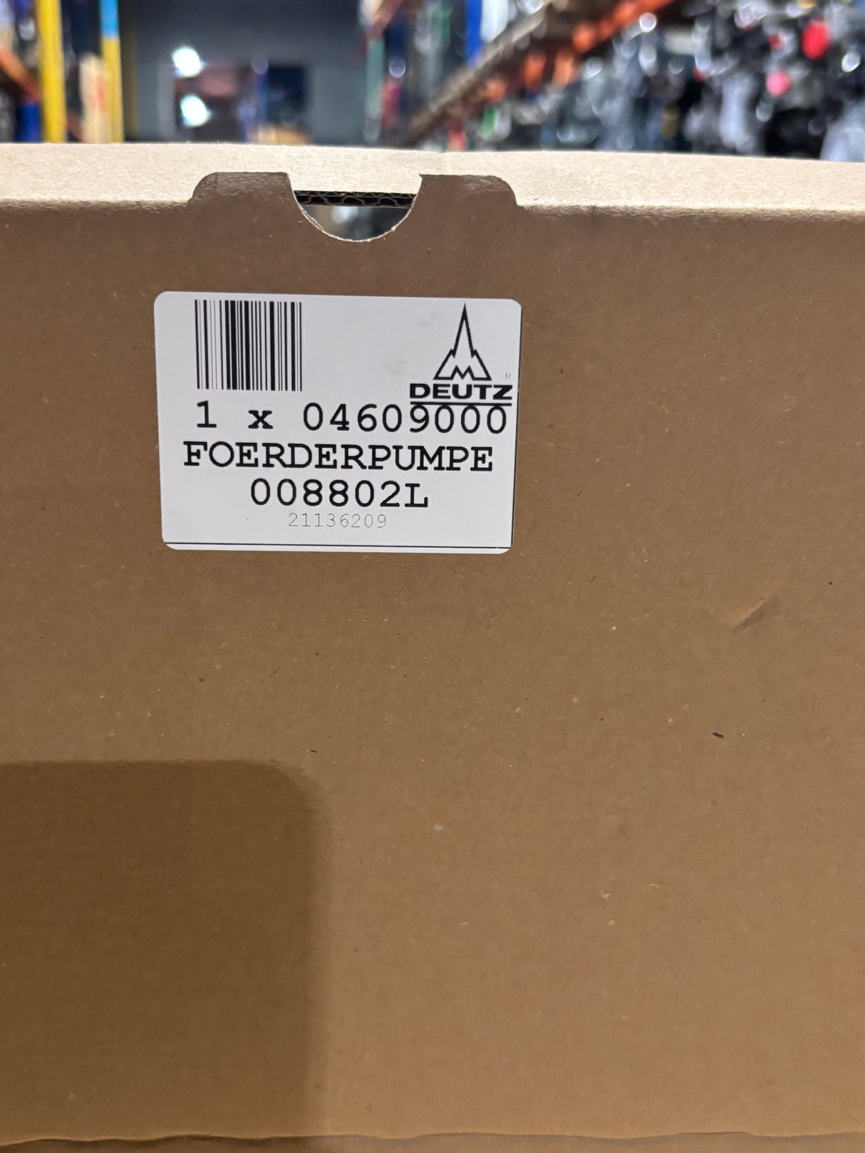 Deutz OEM DEF Supply Pump 04609000