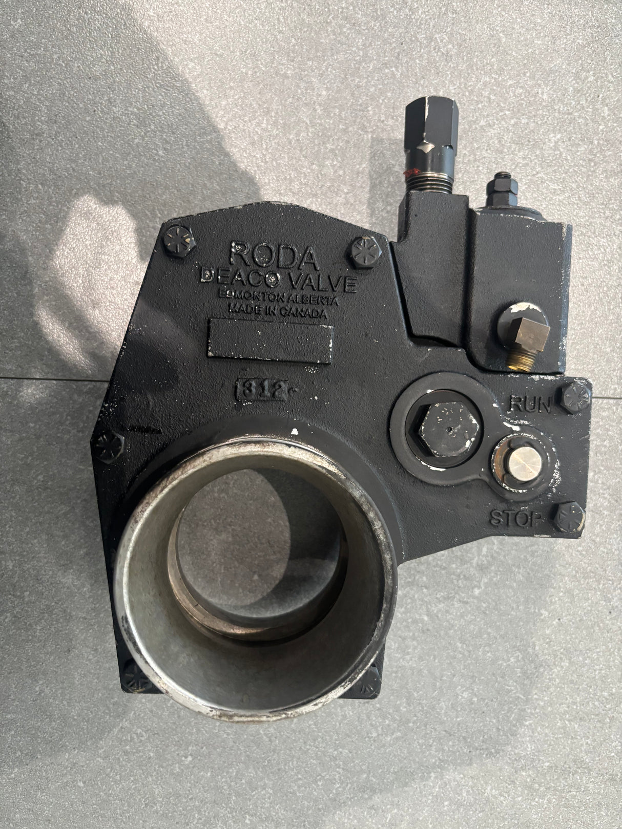 Roda Deaco 4" Pneumatic Air Shutoff Valve RNH-1313-M 172741