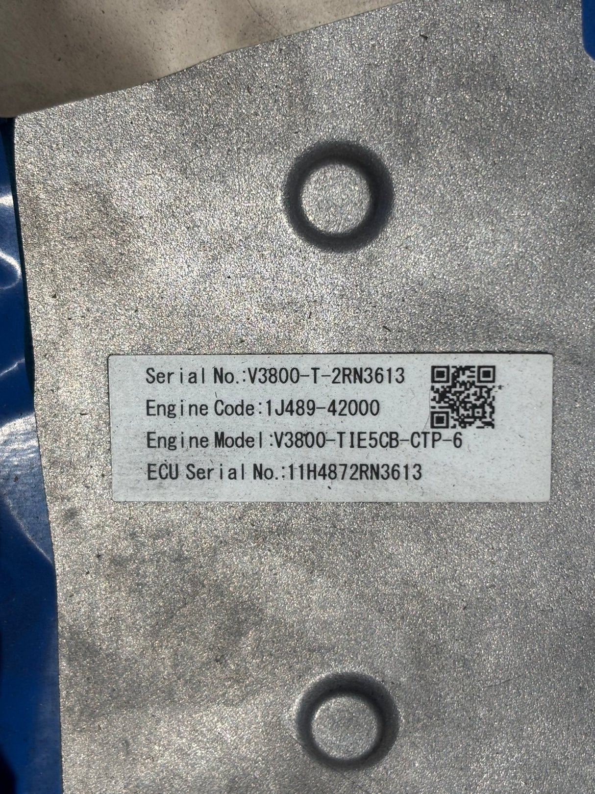 Denso Kubota C3.8 Diesel Engine Control Module ECM ECU 1J481-59051 275700-7610