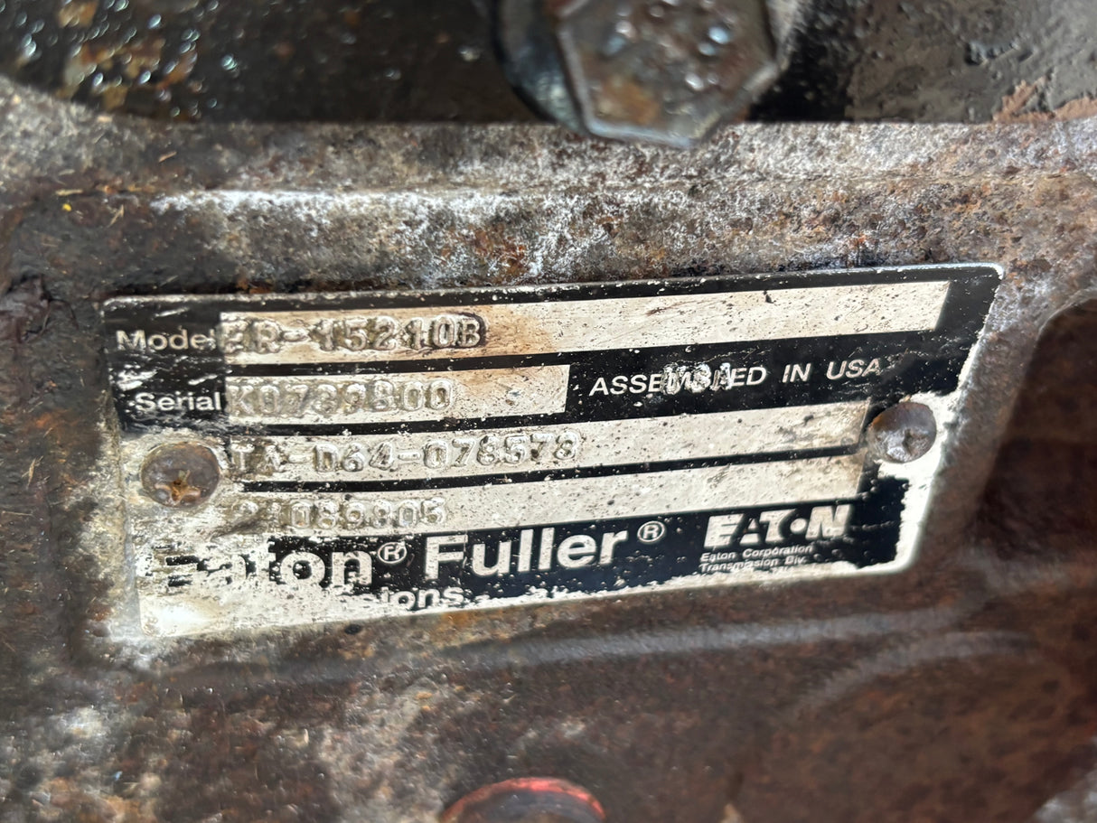 Eaton Fuller FR-15210B 10 Speed Transmission
