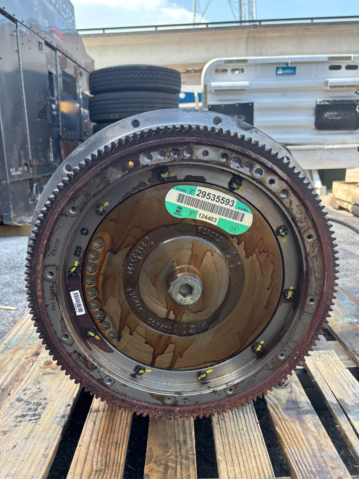 Allison 3000SP Automatic Transmission 6520112717 Torque Converter 29535593