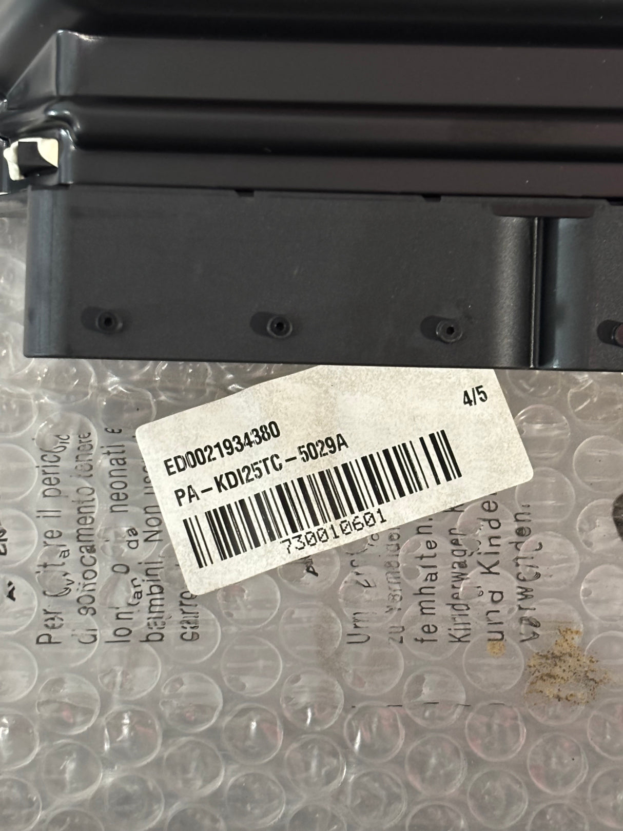 Kohler KDI2504TCR Diesel Engine Control Module ECM ECU ED0021934380