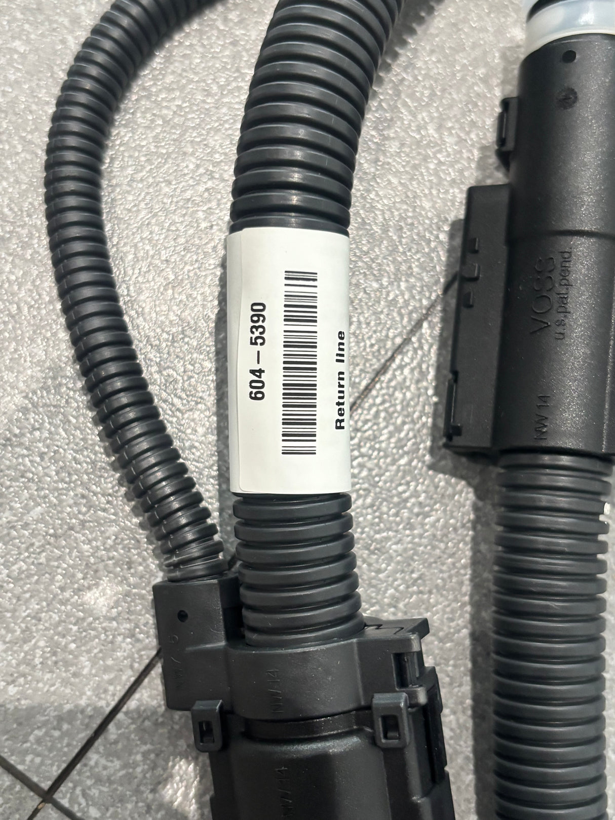 Caterpillar OEM Diesel Exhaust Fluid Heated Lines Hose 604-5390
