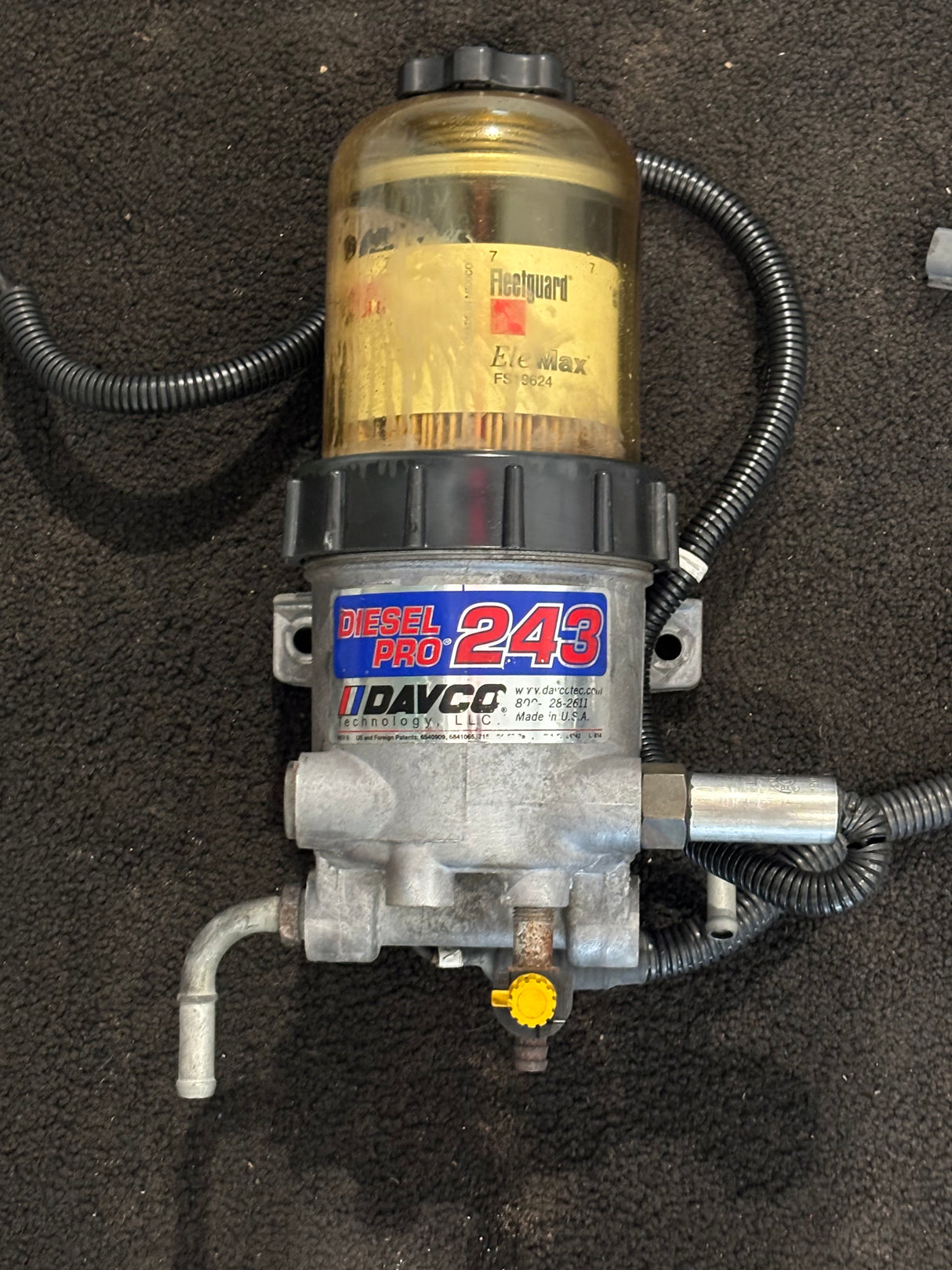 DAVCO Diesel Pro 243 Fuel Filter Water Separator Fuel Heater 6540909 6841065