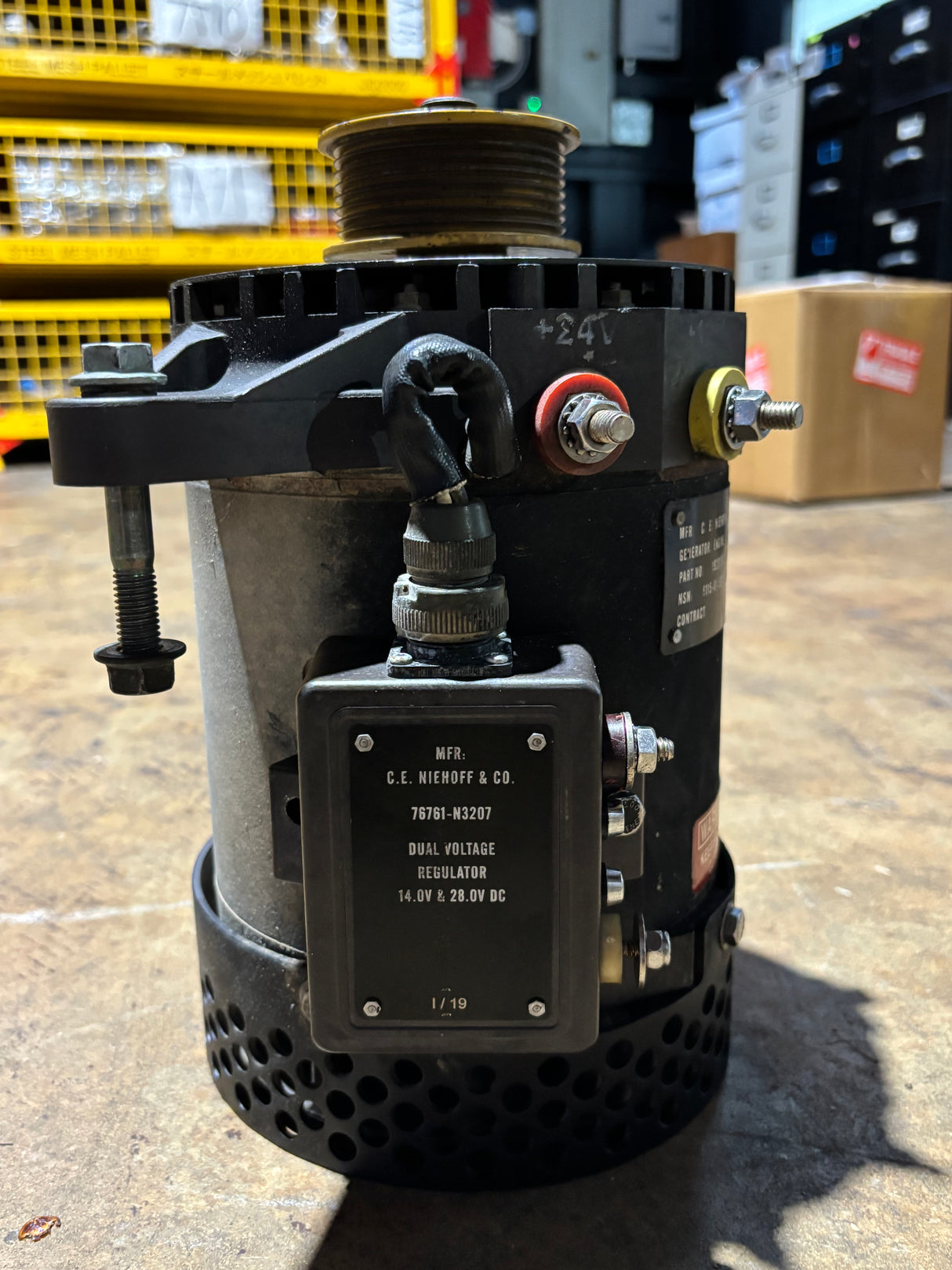 C.E. Niehoff N1509-1 Dual Voltage Generator 6115-01-504-0680
