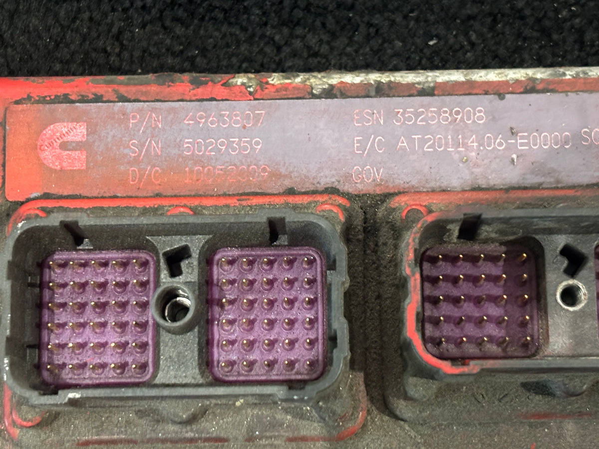CORE Cummins ISM Engine Control Module ECM ECU 4963807 4963808 CM876