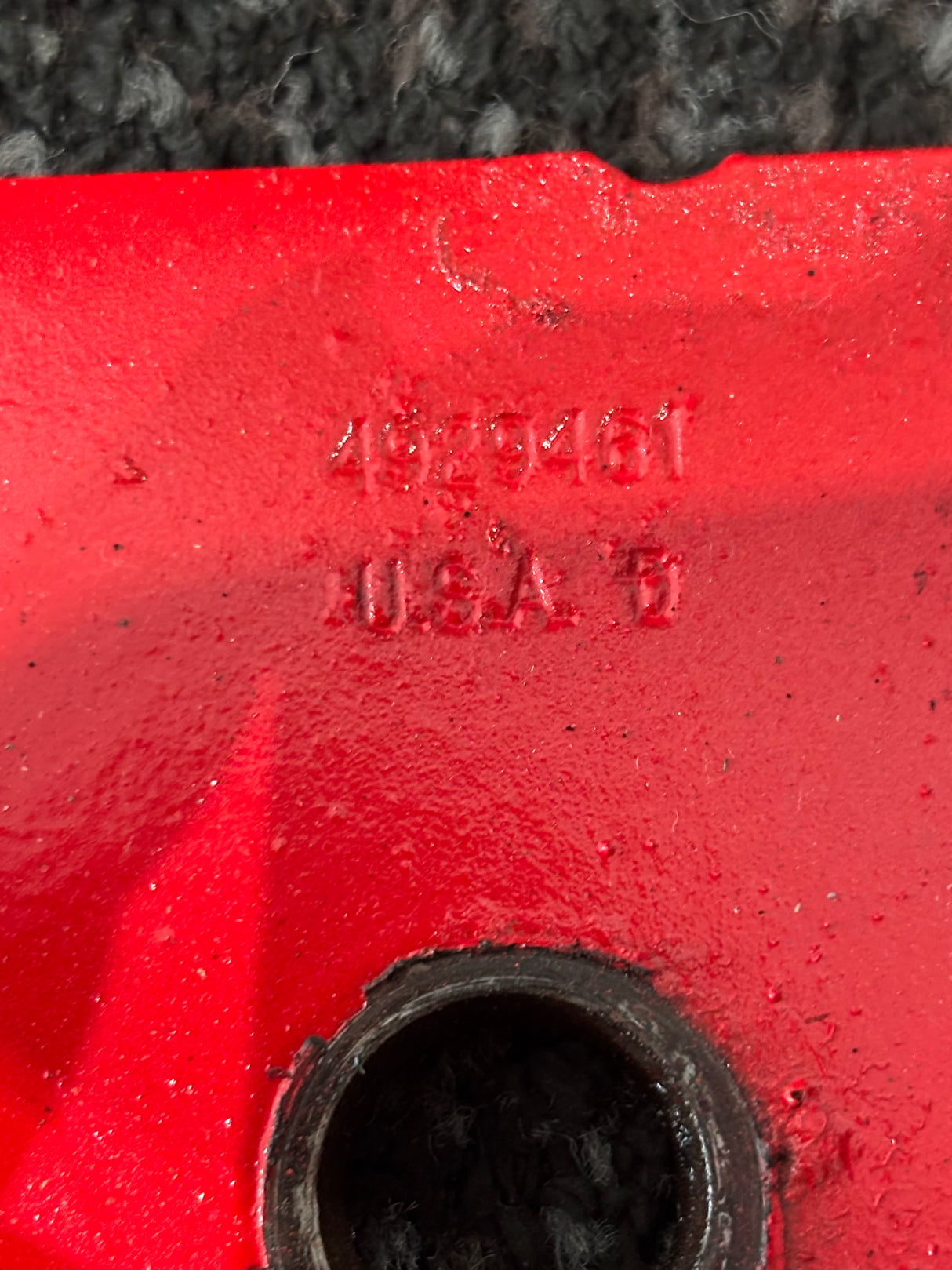 Cummins ISB QSB OEM Diesel Engine Air Compressor Bracket 4929461