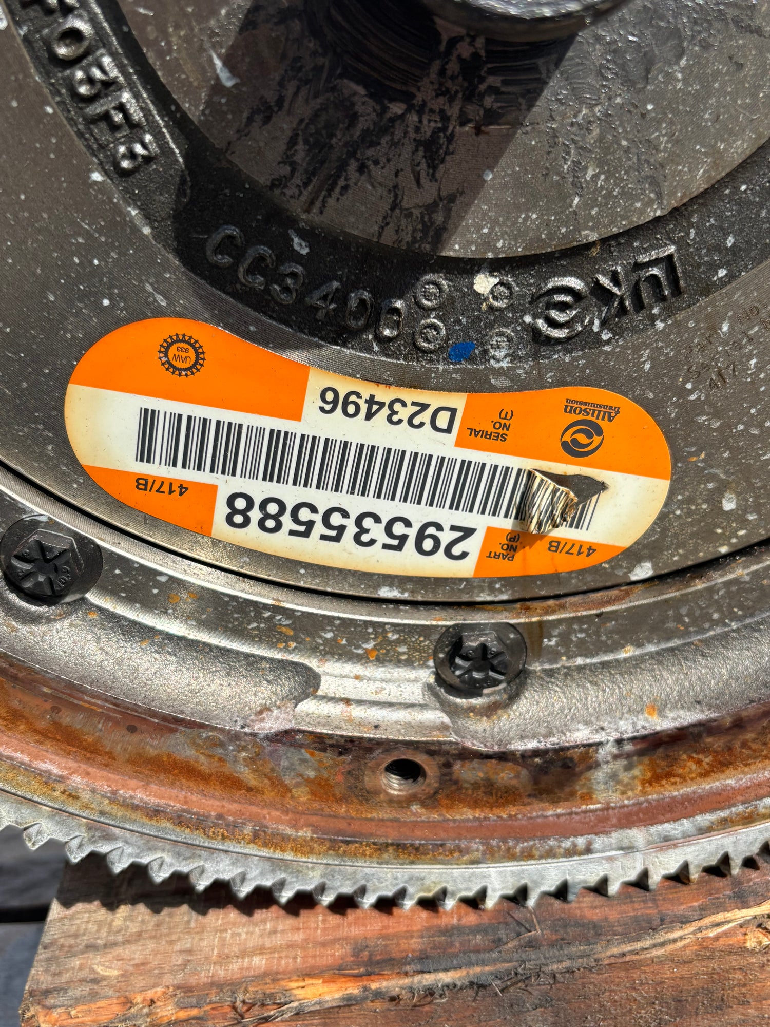 Allison 3000HS Automatic Transmission 6511169442