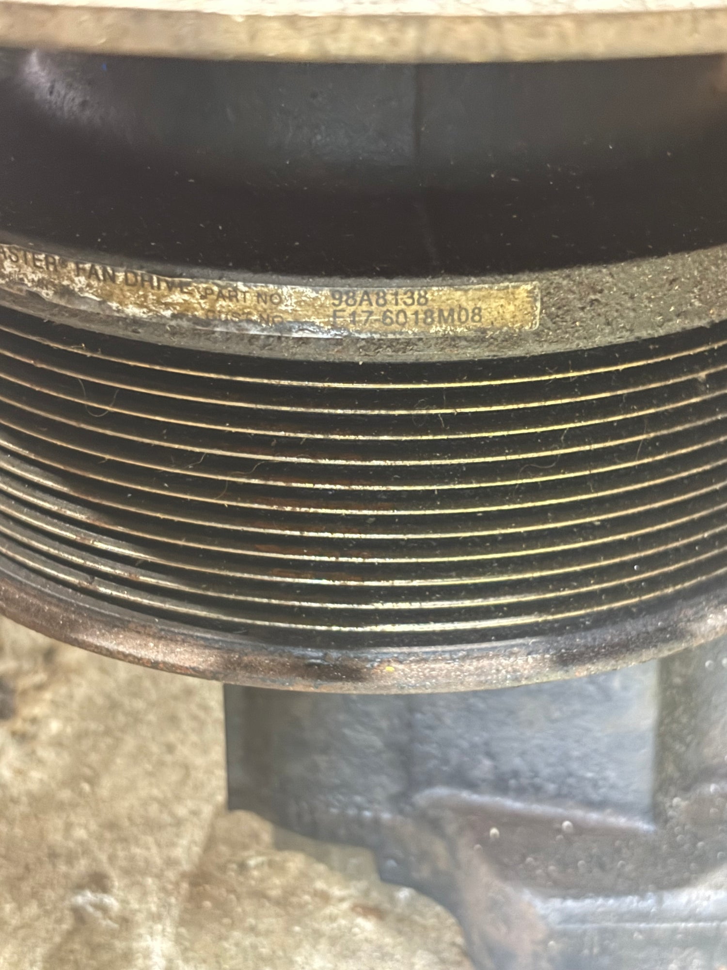 Horton OEM Fan Clutch for Paccar MX-13 Engine 79A8138 98A8138 F17-6018M08 F17-6015M21 F17-6018M02