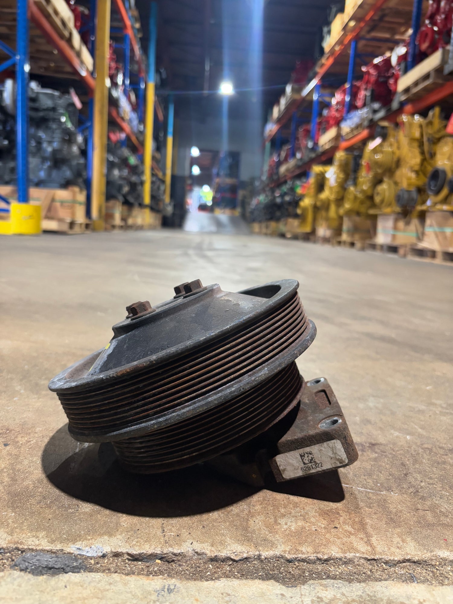 Cummins ISB QSB Diesel Engine OEM Fan Support with Pulley 5261322