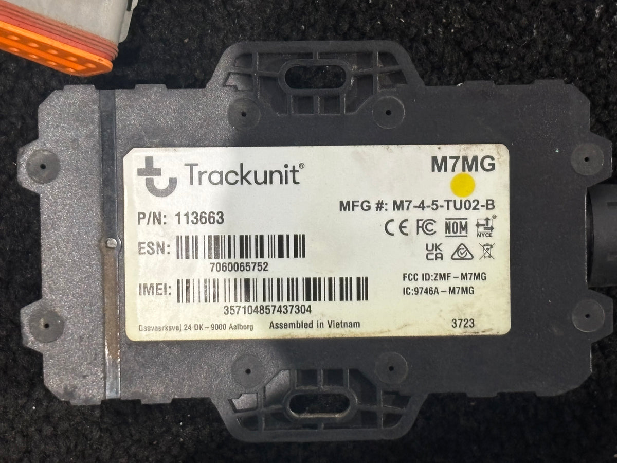 Trackunit M7MG Telematics GPS Cellular Tracking Module 113663
