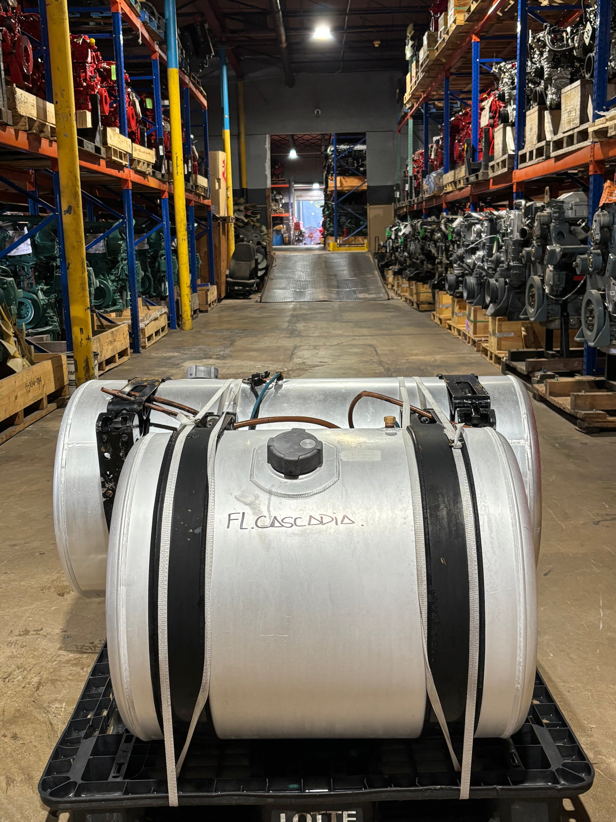2012 Freightliner Cascadia RH Aluminum Fuel Tank