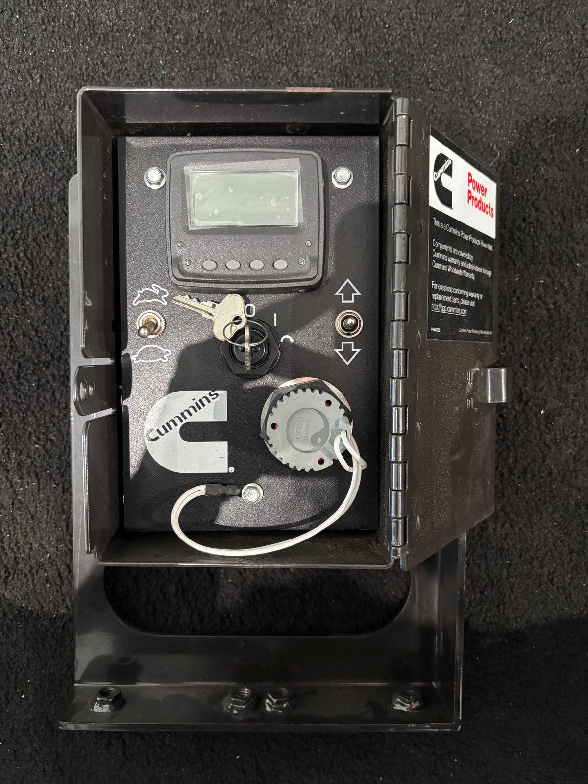 Cummins Control Panel and Hour Meter 70038972 99000638