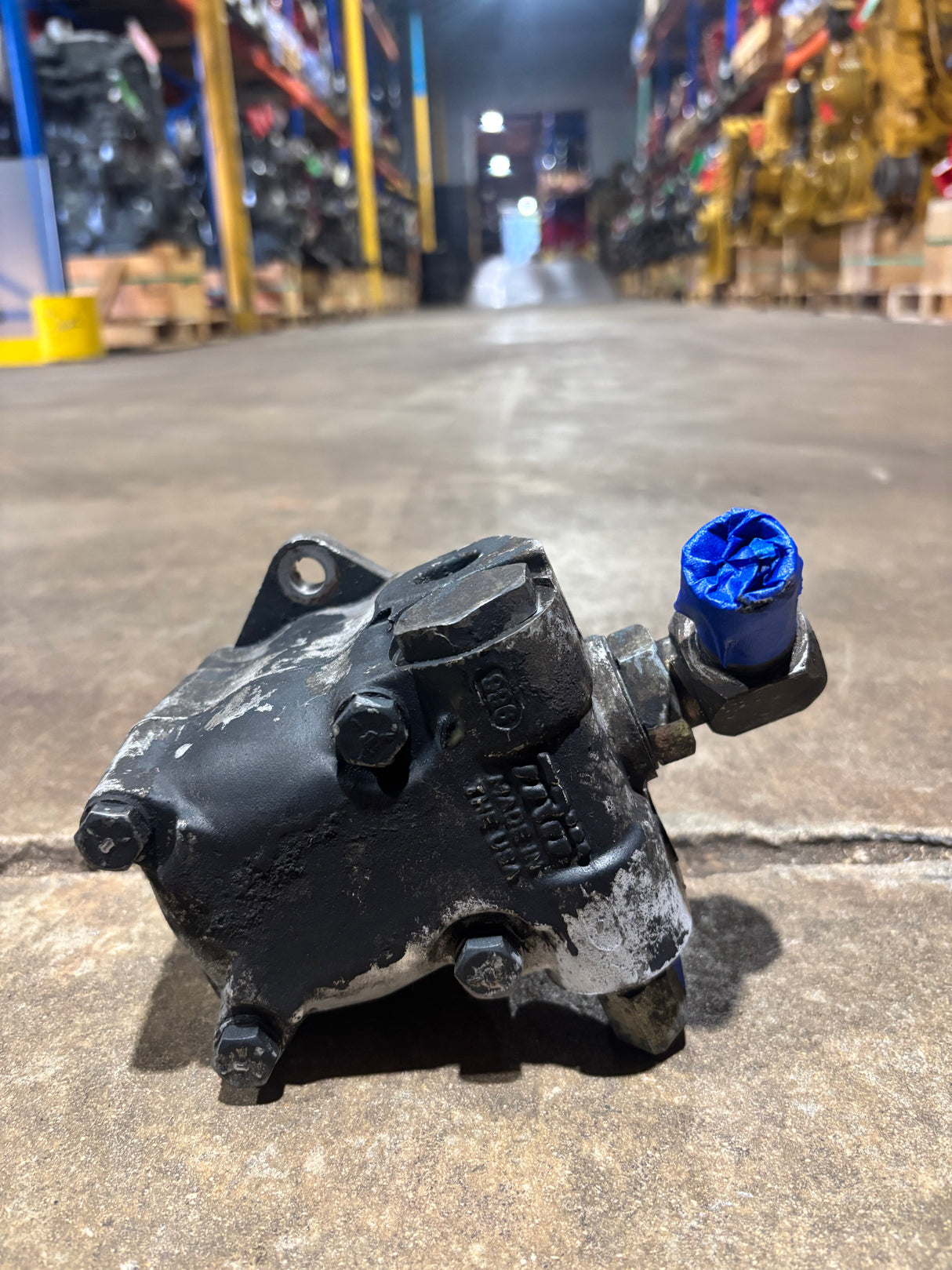 TRW OEM Power Steering Pump off Mack Engine 38QC4141P5 PS282416L10502