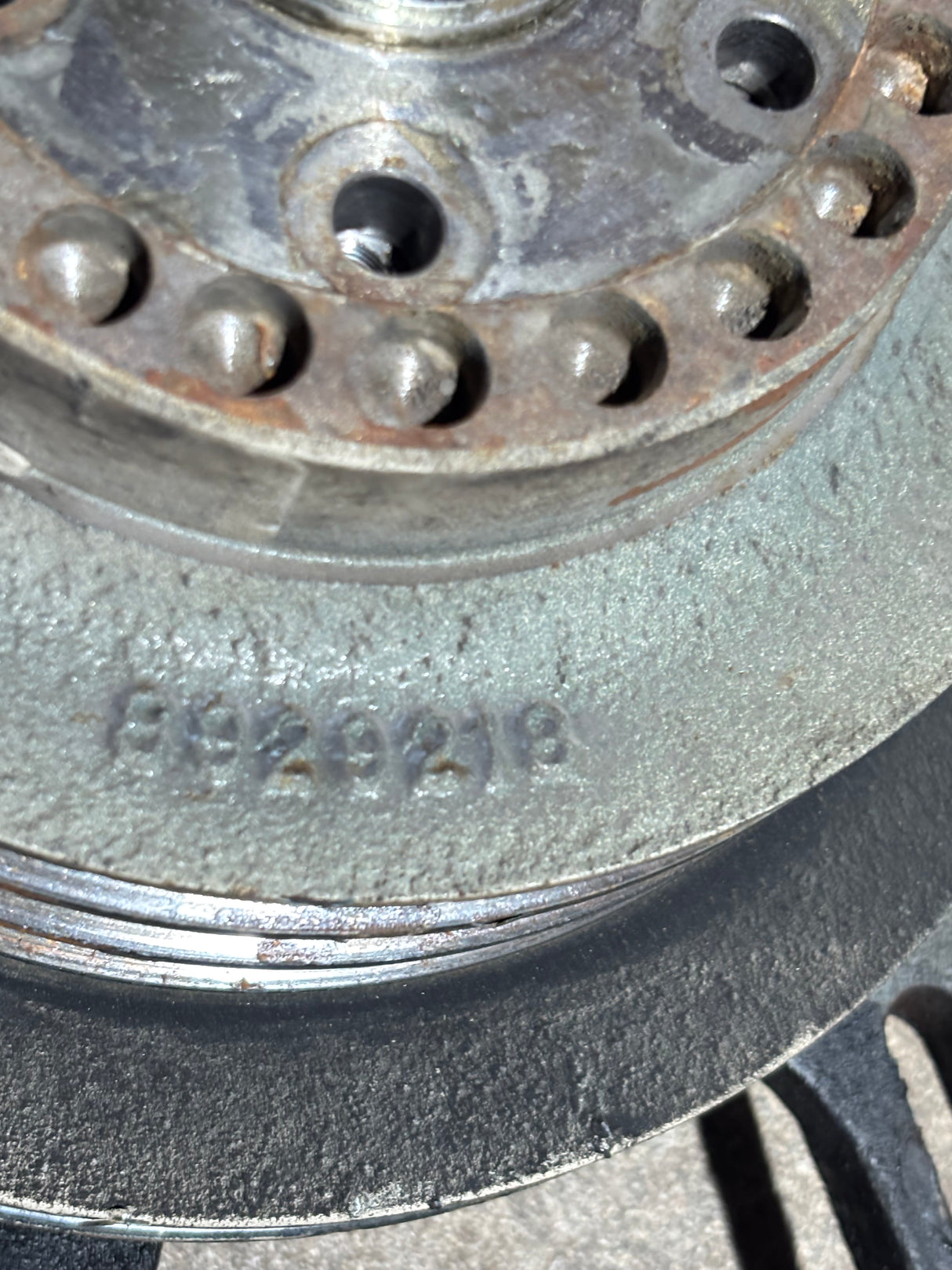 Detroit OEM Diesel Engine Fan Pulley with Bracket 8929211 8929218