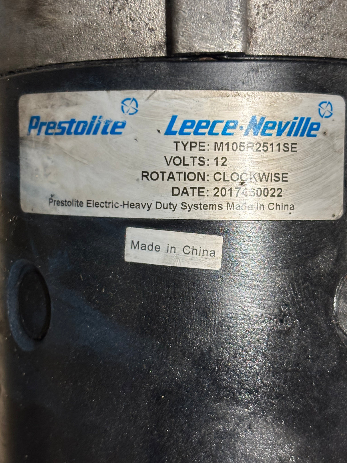 Leece Neville OEM 12V Starter M105R2511SE