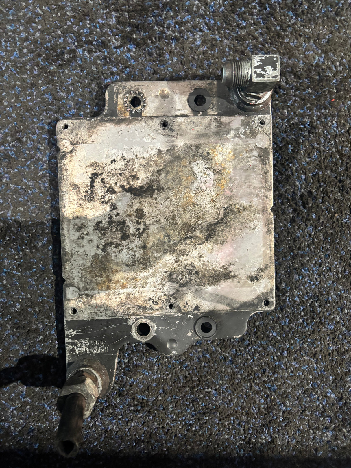 Cummins N14 Celect OEM Diesel ECM Engine Cooing Plate 3062626