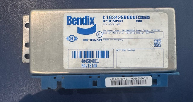 Bendix EC-80 ABS Brake Control Module 4045848C1 K103425R000 10R-046739
