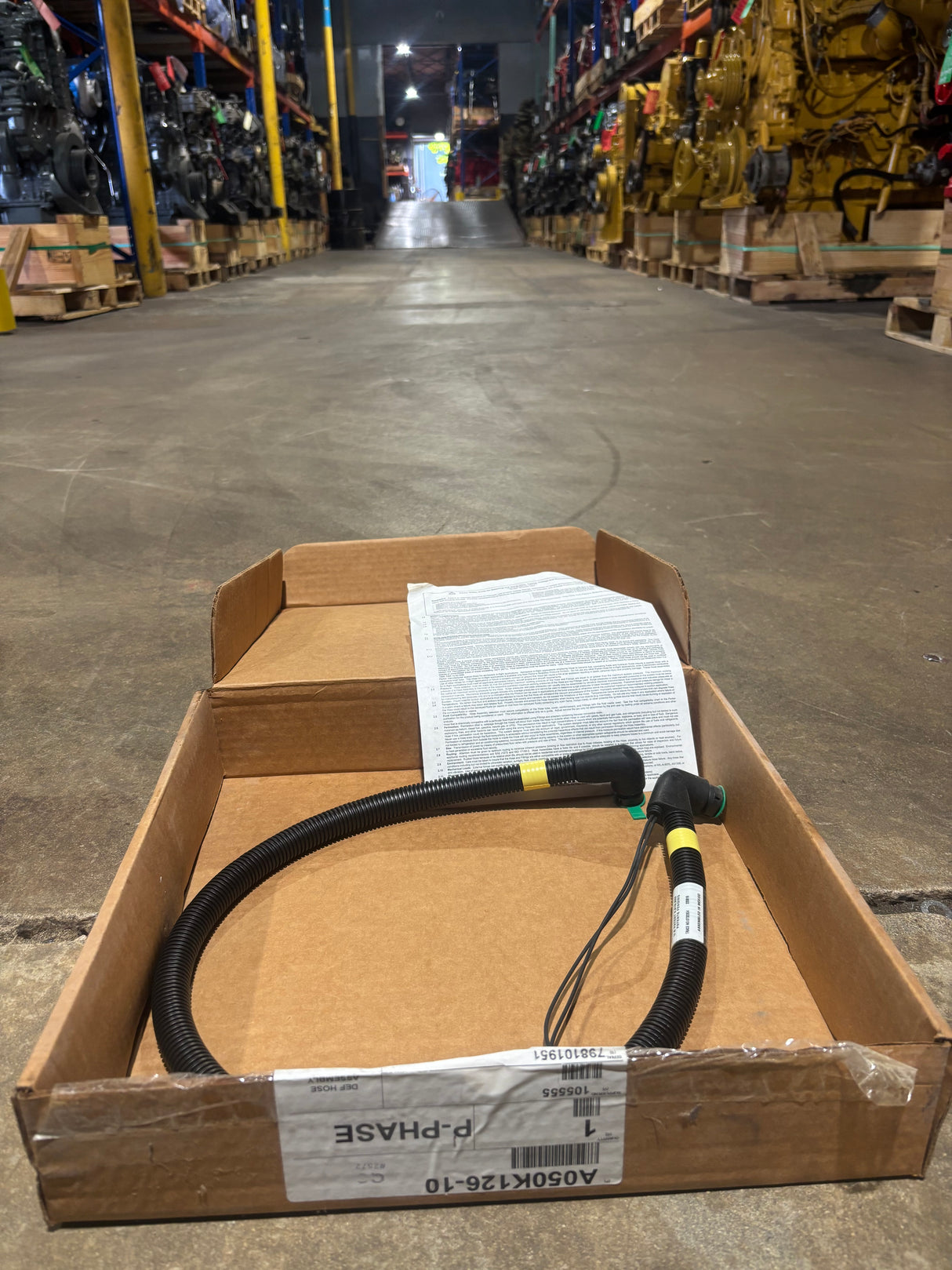 Cummins OEM Heat Hose DEF Hose A050K126 4377379