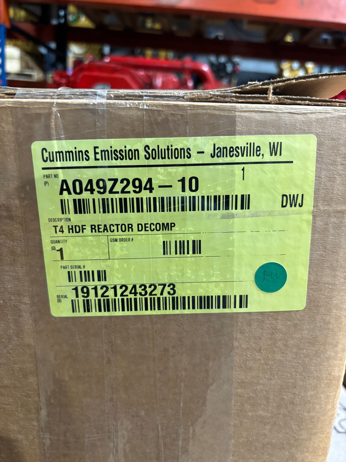 Cummins OEM Decomposition Reactor 4329591 A049Z294 A045S928