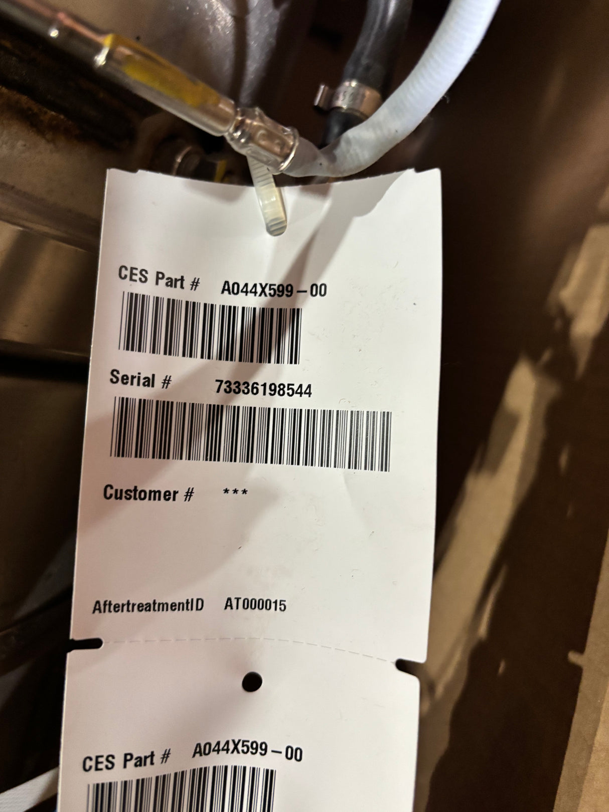 Cummins OEM DPF After-treatment Device with Nox Sensor A044X59 5315235 24V