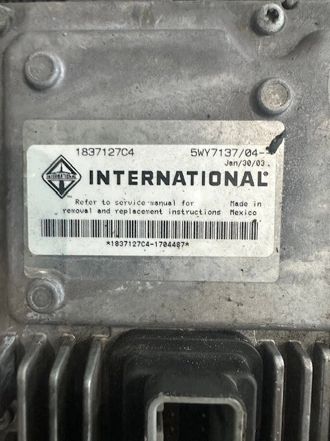 International 6.0L FICM Fuel Injection Control Module ,1837127C4