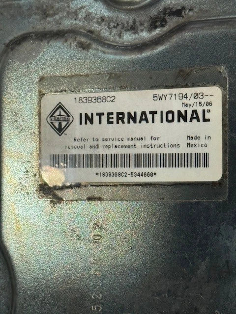 International DT466E Control Module ECM 1839368C2 1842443C97 1845117C5 EGR Model