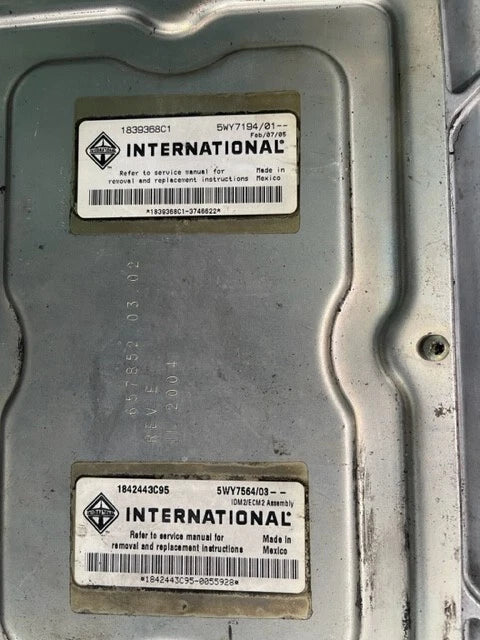 International DT466E Control Module ECM ECU 1839368C1 1842443C95 4307224R1