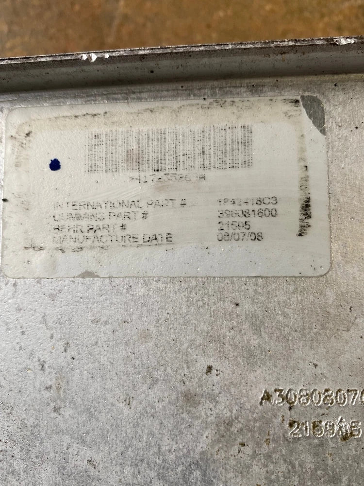 International DT466E Engine Oil Cooler, 1842418C3, 396081600, 21595, 1842126C91