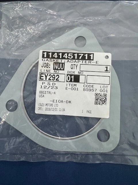 Isuzu 6BG1 Gasket 1141451711 1-14145-171-1