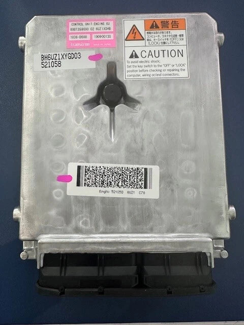 Isuzu 6UZ1 Transtron Control Module ECM ECU 8981359690 02, 1036-D500, 19090013S