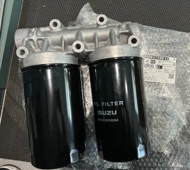 Isuzu 6WG1 Diesel Engine Oil Filter Assembly 8983758610