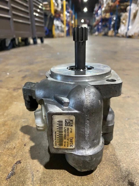 Ixetic LF183 Power Steering Pump off International DT466E Engine 3824033C91