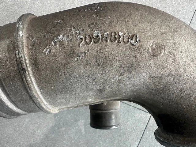 Mack MP8 Diesel Engine Turbo Air Intake Elbow 20948160