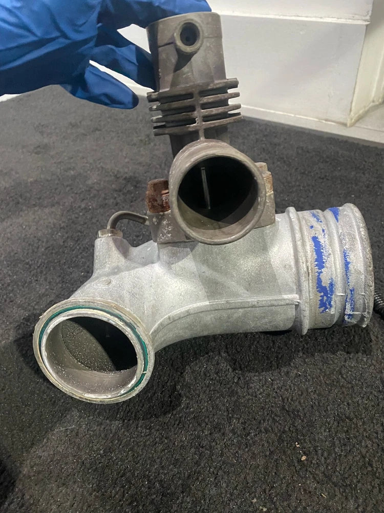 Mack, Volvo Engine Turbo Connection with Recirculation Valve, 21095141, 20940438