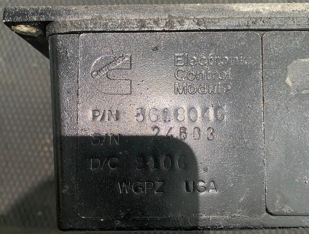 1991 Cummins OEM N14 Celect Diesel Engine Control Module ECM ECU 3618046