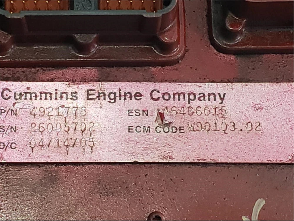 2005 Cummins OEM ISC Engine Control Module ECM ECU 4921776 4921797 CM850