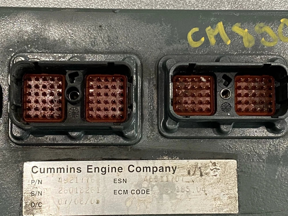 2005 Cummins OEM ISL Engine Control Module ECM ECU 4921776 4921797 CM850