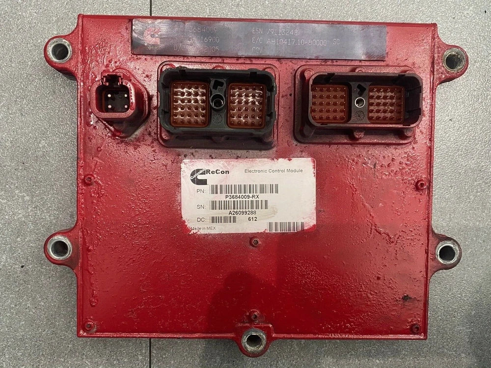 2005 Cummins ISX OEM Diesel Engine Control Module ECM ECU 3684009 3684008 CM870