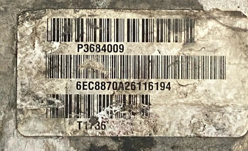 2006 Cummins OEM ISX Engine Control Module ECU ECM 3684008 3684009 CM870